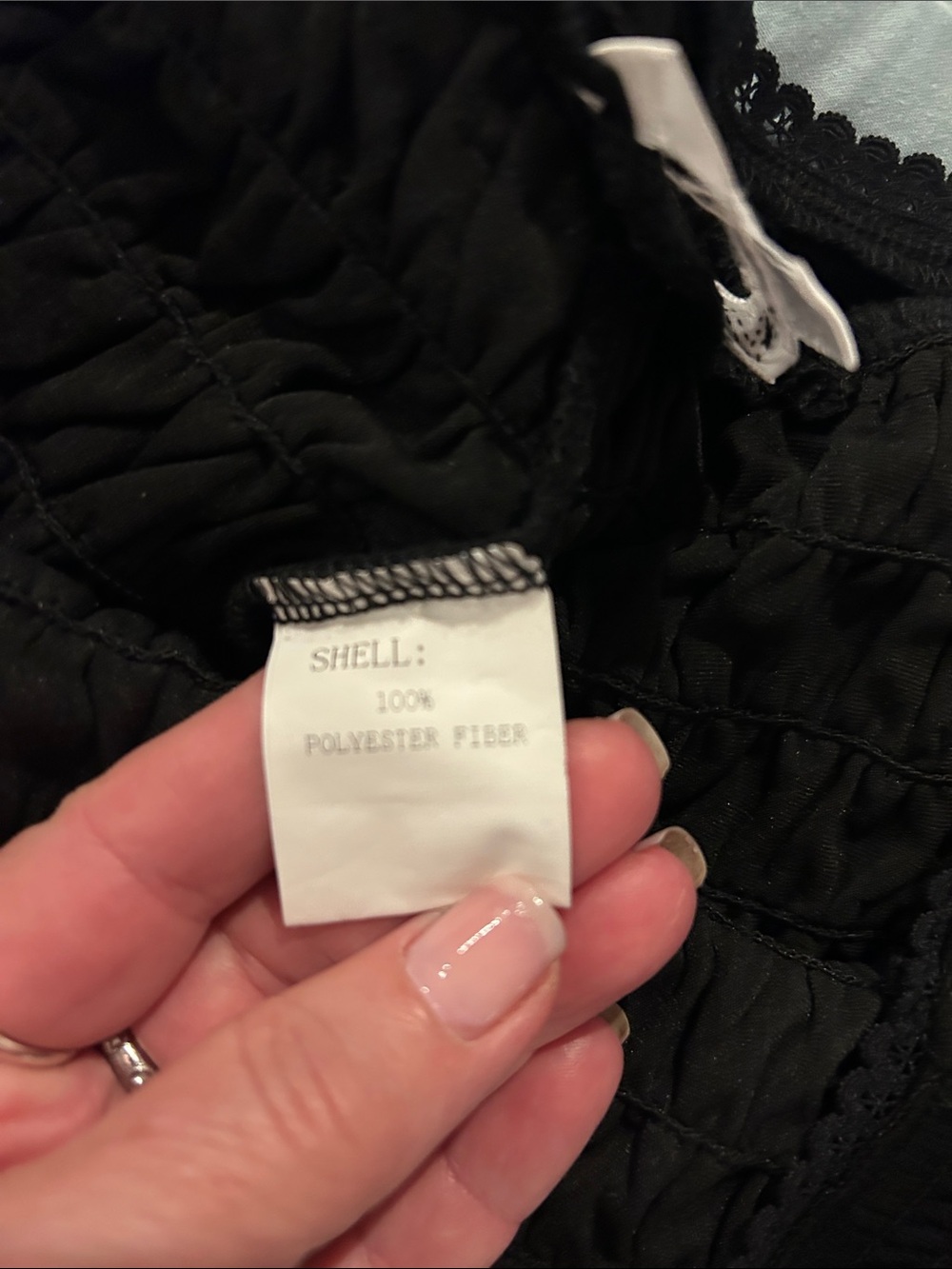 Women’s Black Ruffle Shorts - Brand Unspecified - Picture 3 of 3